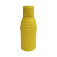 Bouteille en plastique liquide HDPE de 500 ml avec poignée latérale, poignée ergonomique, conteneur pour eau chimique, couleur personnalisée, bouteille vide