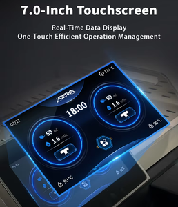 Taisho Legend Commercial Italian Semi-<b>Automatic</b> Saturated Double Boiler Espresso <b>Machine</b> - Product Image 4