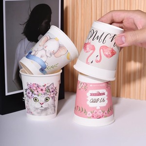 Vasos de Papel Desechables de 250 ml, Extra Gruesos, a Prueba de Fugas, para Bebidas Calientes, Uso en el Hogar y la Oficina - Product Image 3