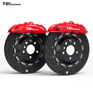 Kit de frein avant TEI P40NS+ BBK avec disque de frein perforé et rainuré 355x28mm et étrier forgé à 4 pistons pour <span class=keywords><strong>TOYOTA</strong></span> LEVIN - Product Image 1