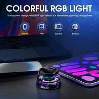 Speaker Bluetooth Magnetik G200 Dengan Lampu RGB Mini Portabel Nirkabel dengan Penyangga Ponsel Bass Dalam Speaker Outdoor