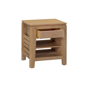 Table à magazines en bois massif de la collection ELYSIUM, chêne/pin/acacia, design moderne, meubles pour la maison en provenance du Vietnam - Product Image 1