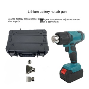 <span class=keywords><strong>Pistolet</strong></span> à <span class=keywords><strong>air</strong></span> <span class=keywords><strong>chaud</strong></span> rechargeable au lithium-ion <span class=keywords><strong>sans</strong></span> <span class=keywords><strong>fil</strong></span> à température régulée, outil de cuisson électrique pour le séchage de film de voiture et autres applications - Product Image 4
