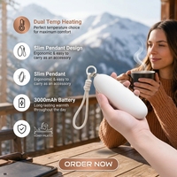 Chauffe-mains portable électrique multifonctionnel en gros avec logo personnalisé pour l'extérieur – Idéal pour l'hiver