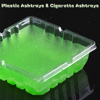 Cendrier jetable en plastique portable avec SAP absorbant efficace pour la maison, l'hôtel, multi-usages, élimination des odeurs