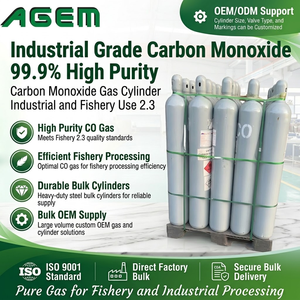 Cylindre OEM en gros, monoxyde de carbone CO de qualité industrielle, pureté 99,9%, pour la pêche 2.3 - Product Image 1