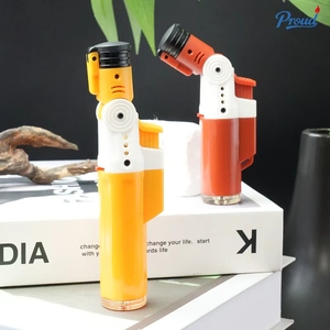 Briquet torche personnalisé avec logo, fabricant de briquets, torche à gaz haute température, briquet à flamme jet pour cigares - Product Image 2