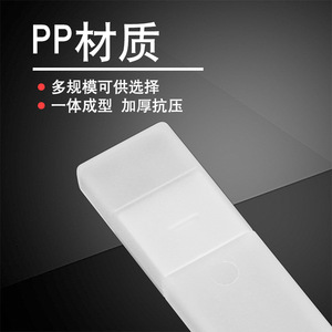 Nail <b>File</b> Storage <b>Box</b> Plastic Portable Reusable Nail Care Tool For General Use - Product Image 5