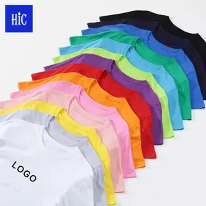 Factory direct price 250G 100% Cotton T Shirt Custom Logo Printed Mens Plain DryFit Tee Shirt Blank Sport Shirt