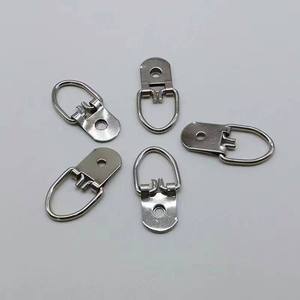 Stainless Steel Hanging Rings Oval Single Hook 3-5kg Load Capacity For Picture <b>Frames</b> And Decorative Artwork - Product Image 1