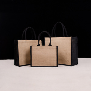 Bán Buôn Túi Mua Sắm Đay Nhiều Màu Tùy Chỉnh Eco Túi Đay Đỏ Túi Tote Đay Vải Bố Có Logo In Tùy Chỉnh - Product Image 3