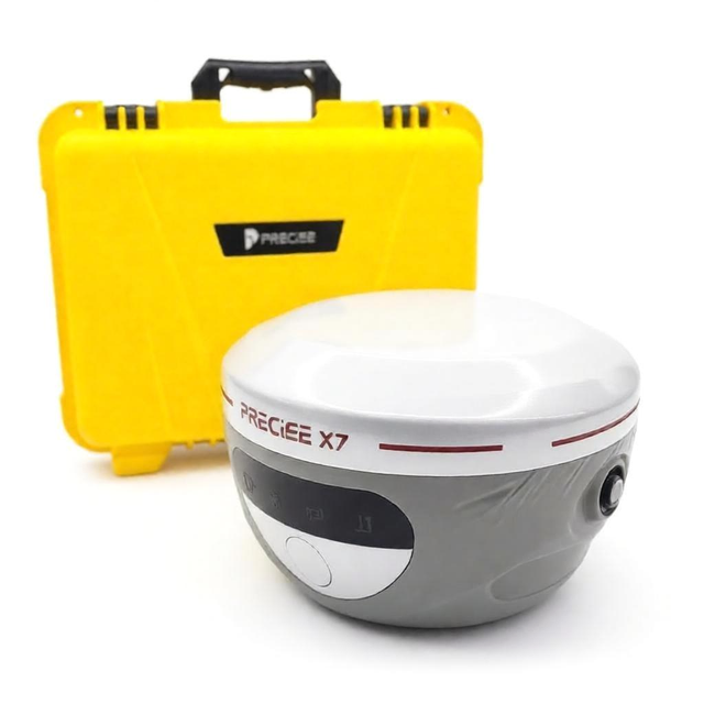 Continuous Accuracy Gnss Rtk Base Receiver Professional Grade Precise X7 Gnss Rtk Base Y Rover Portable Rtk Gnss Base and Rover