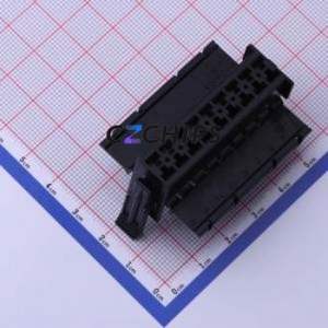 929504-6 Housing (Wire-to-Board / Wire-to-Wire) P=5mm Connector ( Jack Structure: 2x9P )( Pitch: 5mm )( Row Spacing: 5.6mm ) - Product Image 1