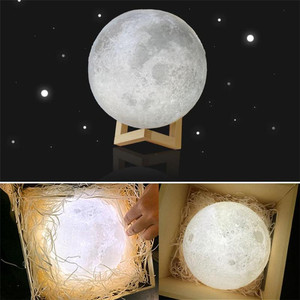Luna di notte/luce portare luna nella vostra stanza healing Moon lampada della luce led - Product Image 2