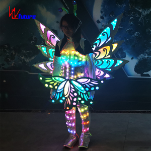 LED Isis luminose luminose ali luminose parco divertimenti LED gonna posteriore cremagliera <span class=keywords><strong>farfalla</strong></span> ala galleggiante <span class=keywords><strong>Costume</strong></span> da parata - Product Image 4