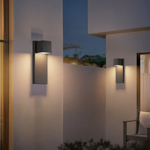 Lampe murale extérieure 3000K lumière chaude, étanche, résistante à la pluie, pour villa, cour, entrée, portail, spot décoratif - Product Image 3