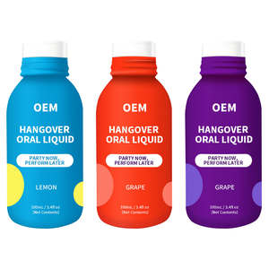 Factory Direct Custom Natural Anti-Alcohol Oral Liquid After-Drinking Detox and Energy Boost Sugar-Free Herbal <b>Drink</b> - Product Image 1