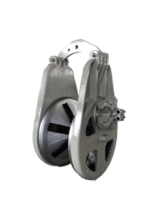 Power <span class=keywords><strong>Block</strong></span> Btw1 56ag Heavy-Duty Stalen/Aluminium Vissersbootpoelie Perswielzuiger | Mariene Benodigdheden - Product Image 4