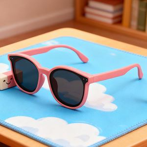 Lunettes de soleil polarisées œil de chat pour enfants, protection UV400, monture complète, protection solaire tendance 23049 - Product Image 1