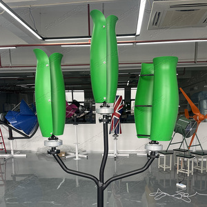 Nouvelle conception <span class=keywords><strong>de</strong></span> turbine éolienne <span class=keywords><strong>verticale</strong></span> pour <span class=keywords><strong>jardin</strong></span> domestique, système hybride solaire-éolien, générateur Maglev pour éclairage public - Product Image 4
