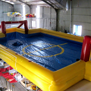 Cancha de Fútbol Inflable en Oferta, con Material de PVC y Capacidad de 1000 kg, para Entretenimiento Comercial al Aire Libre - Product Image 1