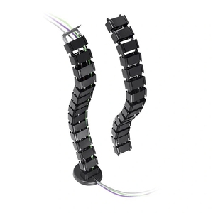 Organizzatore per Cavi a Forma Quadrata, Regolabile, da Posizionare Sotto la Scrivania - Product Image 4