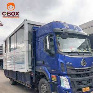 Casa Contenedor Prefabricada Móvil de Lujo Personalizada Cbox, Mini Vivienda con Terraza de Cristal Transparente, Cafetería, Casa Modular - Product Image 3