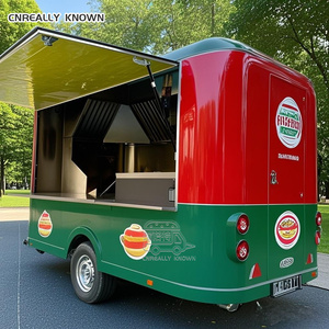 Remolque de Comida Rápida para Exteriores, Camión de Helados Móvil con Cocina Completa - Product Image 6
