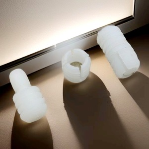 Two In One Nylon Connector For Wood Panel Furniture Grilles White Gray <b>Black</b> Easy Installation Hardware Accessory - Product Image 1