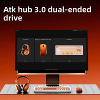 Souris de jeu sans fil ATK Blazing Sky Z1 V2 Ultimate, souris de jeu légère, ergonomique, souris de jeu PAW3950Ultra