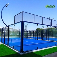 Gazon artificiel professionnel de haute qualité KDK, nouveau type, pour terrain de paddle, gazon pour terrain de tennis