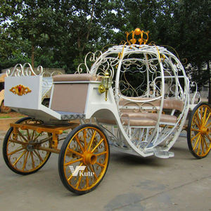 Carruaje Eléctrico de Alta Calidad en Venta/Carruaje de Transporte Especial Moderno para Bodas, Estilo Calabaza - Product Image 4