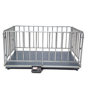 동물 가축용 디지털 바닥 저울, 돼지 무게 측정 가능, 1톤 500KG, 가축 패널 사용 가능 - Product Image 2