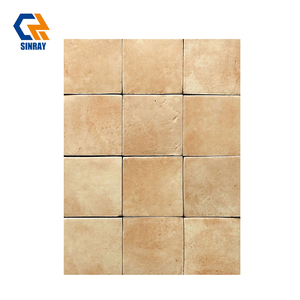 Carreaux de zellige marocains faits à la main 100x100mm vert clair, carreaux muraux personnalisés pour cuisine et salle de bain, porcelaine artisanale antidérapante - Product Image 4