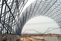 Yunjoin, marco de espacio de acero prefabricado, cúpula de techo y arco, estructura de acero, planta, taller, edificio de almacén