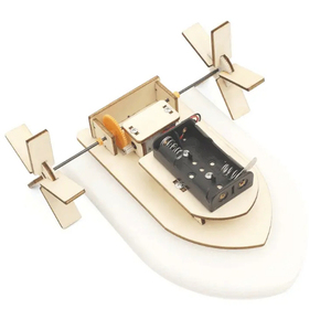 Stelo fatto da te giocattoli di ingegneria scientifica per bambini scuola media educativi in legno Puzzle kit di fisica Assembly Puzzle 3D - Product Image 4