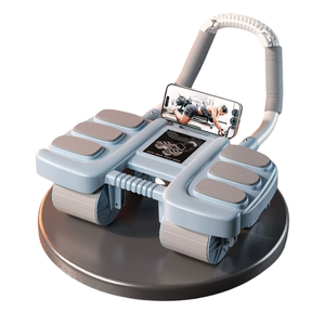 Coosport מפעל כושר ישיר חדש 4 גלגל abs רולר פלדה גלגל בטן גלגל eva מכונת שקופיות - Product Image 4