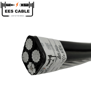 EES CABLE CABLES DE ALUMINIO PRE ENSAMBLADO Cable aéreo de aluminio CABLE PREENSAMBLADO QUADRUPLEX NEUTREL ACSR 4/0AWG <span class=keywords><strong>APPALOSA</strong></span> - Product Image 1