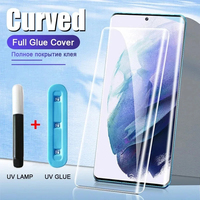 Protecteur d'écran 3D incurvé en verre trempé pour MOTO Edge 40 50 Pro pour Infinix Phanton X2 Note 40 Pro Plus 5G UV Glass