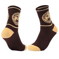 Chaussettes originales en coton d'usine Chaussettes pour enfants adolescents avec logo personnalisé Chaussettes pour écoliers