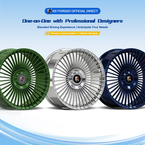 Cerchi in Lega Forgiati Personalizzati a Razze Multiple per Auto, 16-26 Pollici, PCD 5x112/114.4/120/130, Nuovi, ET <span class=keywords><strong>25mm</strong></span> - Product Image 2