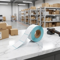 Etiquetas Térmicas Directas en Blanco de Alta Calidad, Venta Directa de Fábrica, 500 Etiquetas/rollo, 60*80mm