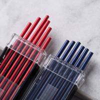 ZHUOPIN OEM Recharges de crayon mécanique colorées 2,8 mm, 6 pièces, 120 mm, en paraffine, pour dessin artistique, croquis, dessin technique, école, bureau, en vrac