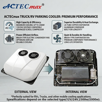 Unité de climatisation pour camion 2300W 12V 24V, système de refroidissement pour véhicule commercial, climatiseur de stationnement électrique, équipement de climatisation à économie d'énergie