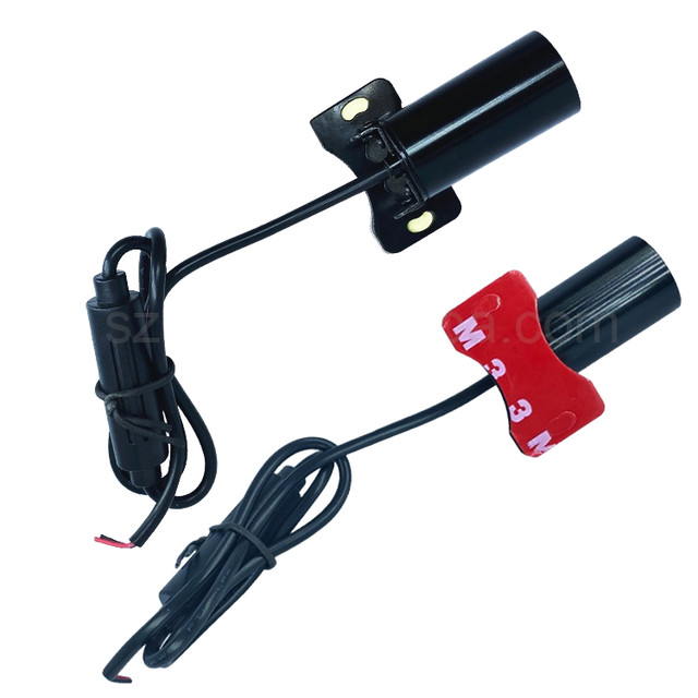 Custom Mini 12V/24V LED Projector Lamp Aluminum Body with Text Logo Projection Advertising Retrofit Equipment