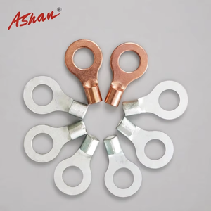 Terminal de Anillo Desnudo Serie RNB ASHAN RNB1.25-5, Conector de Cable de Cobre Tipo TO para Cableado Eléctrico - Product Image 1