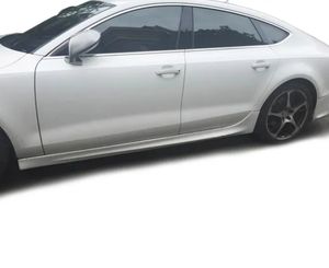 Kit de carrosserie en fibre de carbone Runde High Fit modifié Style CT pour 2011-2016 <span class=keywords><strong>Audi</strong></span> <span class=keywords><strong>A7</strong></span> pare-chocs avant pare-chocs arrière lèvre avant jupes latérales capot - Product Image 4