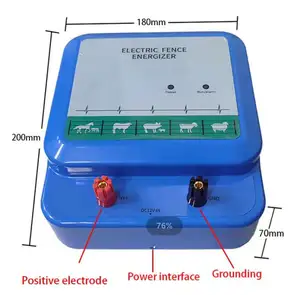 Elektrische Gevogelte Apparatuur Hot Koop Draagbare Power Zonnepaneel 3-7j Elektrische Afrastering Energizer Voor Heksysteem