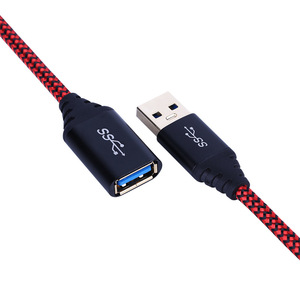 Lung Kay <b>Usb</b> 3.0 Data <b>Cable</b> Nylon Braided Extension For Computer External Hard Drive - Product Image 5