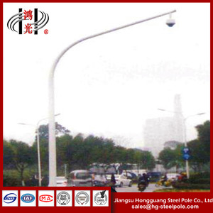 H6.5mロードモニター亜鉛メッキ<span class=keywords><strong>CCTV</strong></span>カメラポール耐候性 - Product Image 4